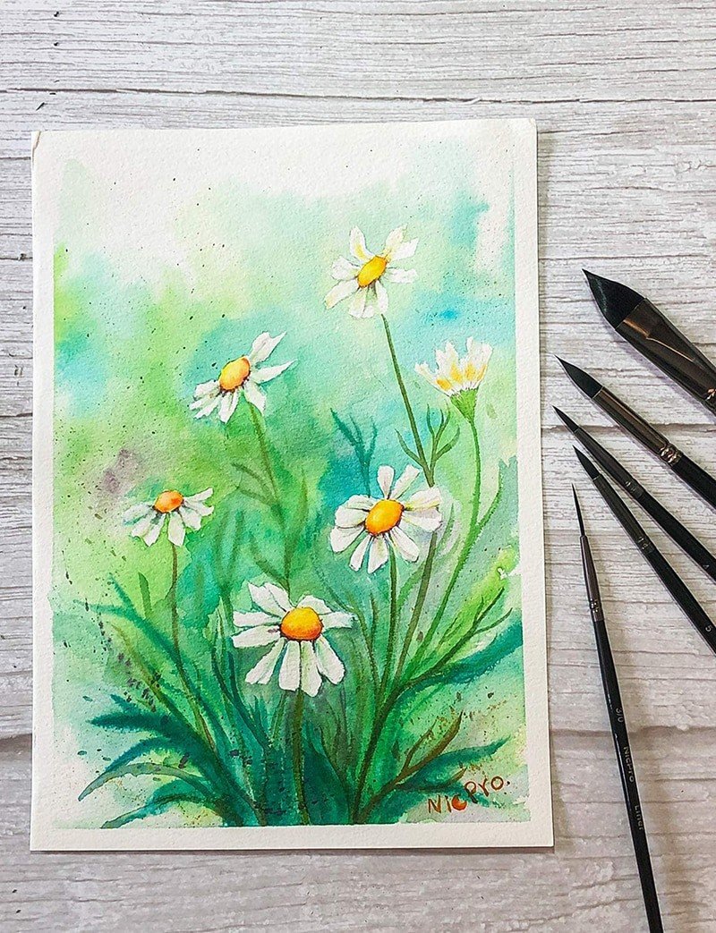 Worison Professional Watercolor Paint Brushes Set of 12