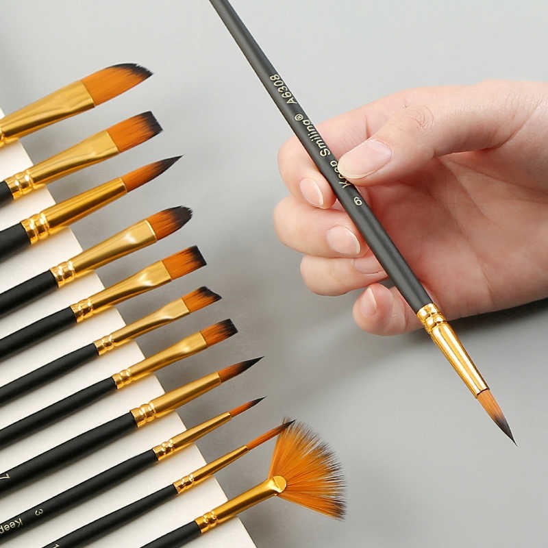 Keep Smiling Professional Fine Tip Paint Brush Sets