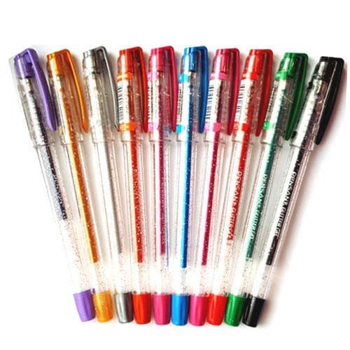 Glitter Ballpoint Pen Pack Of 12
