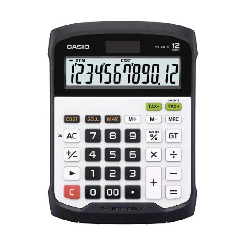 Casio HL-122TV Electronic Calculator Portable Type Tax calculation Easy To Use 