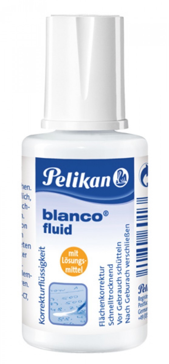 Pelikan Blanco Correction Fluid Solvent Based 20ml