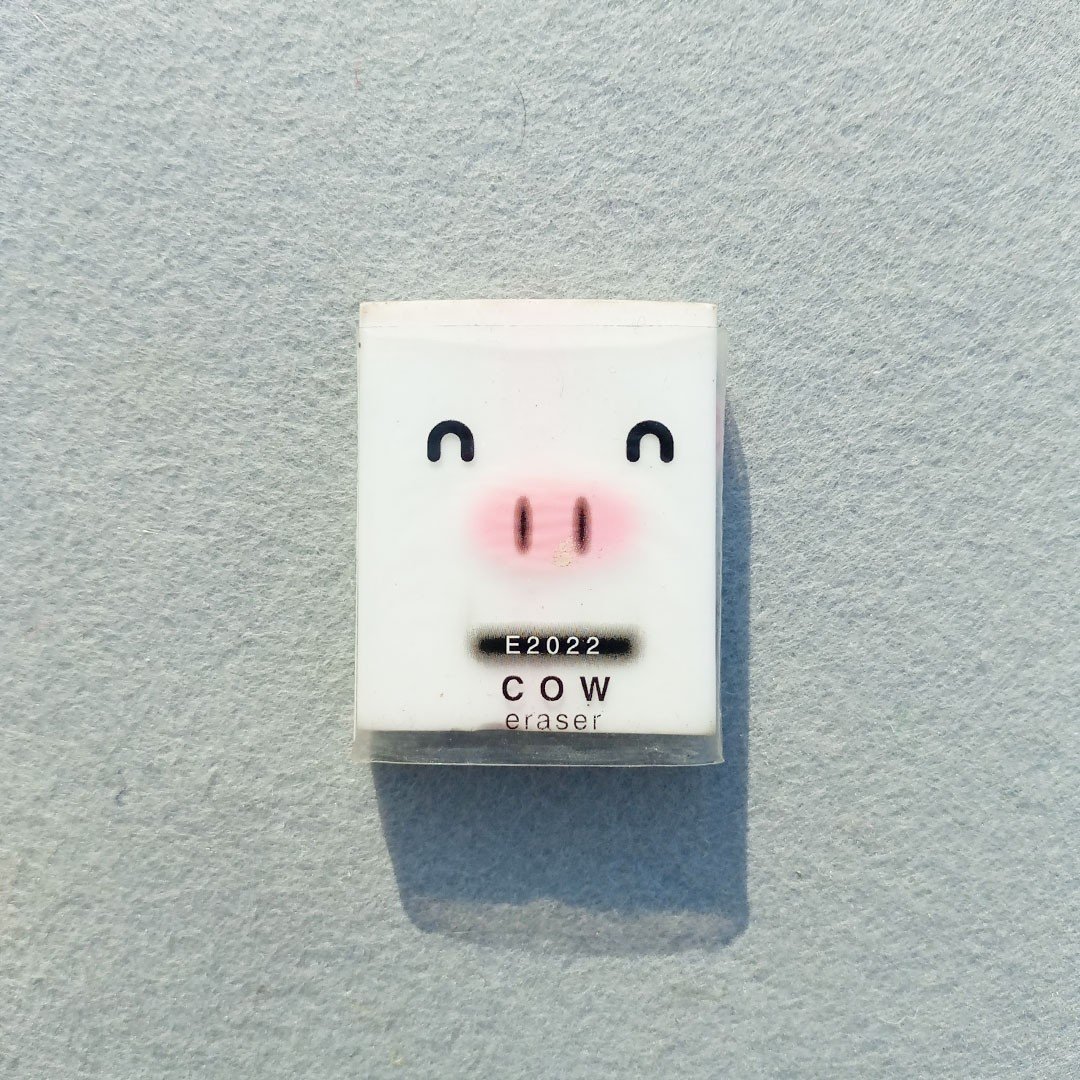 Cute Cow Eraser For Kids