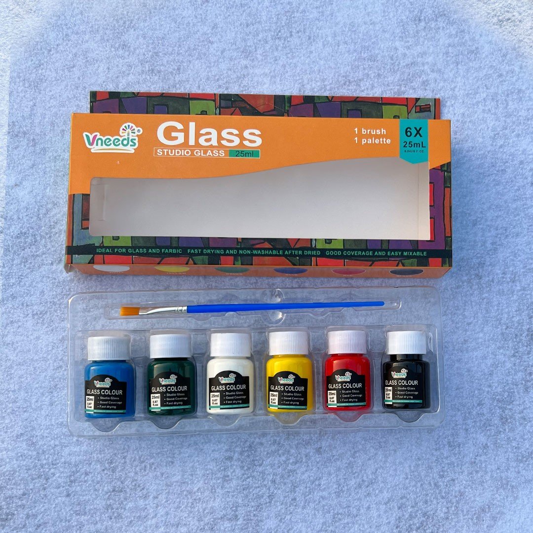 vneeds-glass-paint-for-beginner-6pcs-25ml