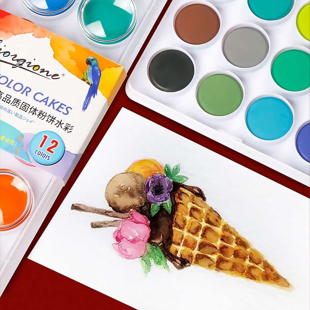 Watercolor Cake For Beginners