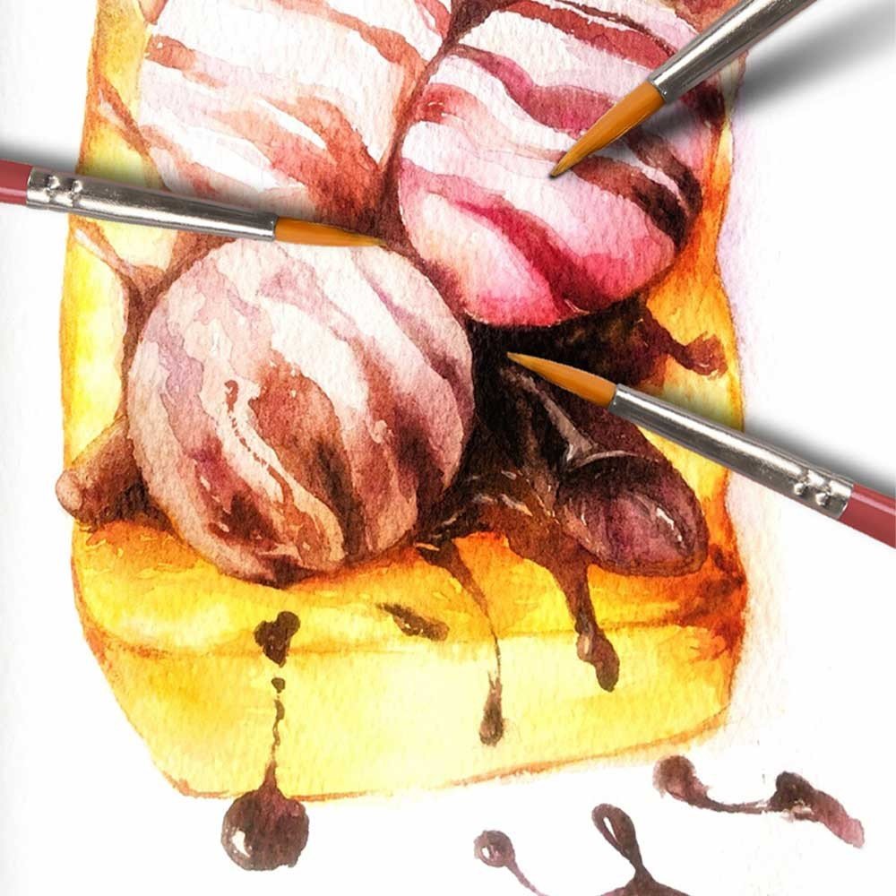 Watercolor Cake For Beginners