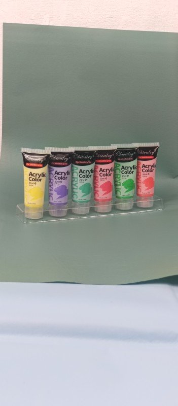 Chivalry Acrylic Fluorescent Color Set 6x20ml