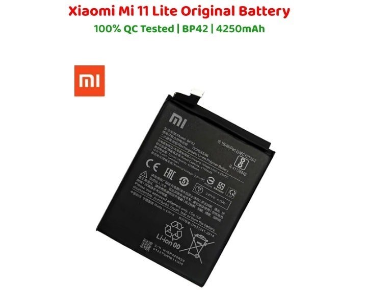 xiaomi mi 11 lite 5g battery original