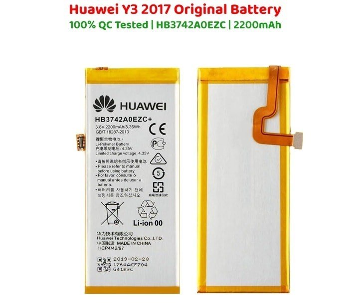 Huawei Y3 2017 Original Battery