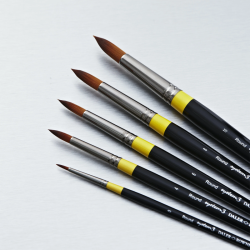 Daler Rowney System3 Sy-45 Round Paint Brushes – Long Handle