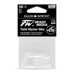 Daler Rowney FW Mixed Media Paint Marker Nibs Set 1mm  10 Pcs