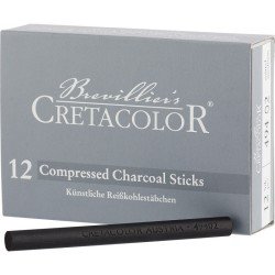 Cretacolor Soft Compressed Charcoal Sticks