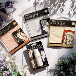 Mont Marte Imitation Gold Leaf 14x14cm 25 Sheet