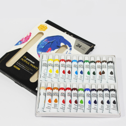 Keep Smiling Acrylic Paints Tube 12ml Set Of 24