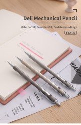 Deli Metal Mechanical Pencil 0.5mm E6490
