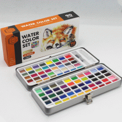 Keep Smiling Watercolor Set Of 90