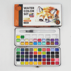 Keep Smiling Watercolor Set Of 72