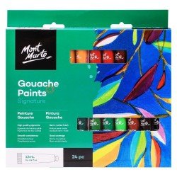 Mont Marte Gouache Paints Signature Set 24 X12ml