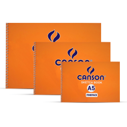 Canson Sketch Book Scholar Sheet Grain Paper