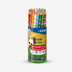 Lyra Groove Slim Color Pencils Pot of 48 Pcs