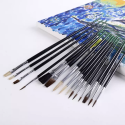 Mont Marte Silver Series Paint Brush Set 15pcs