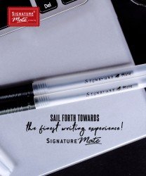 Signature Matt Ballpoint Pen Pack Of 10