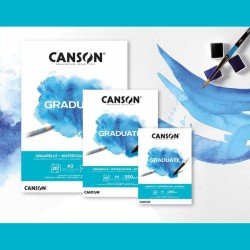 Canson Graduate Watercolor Pad 250 gsm