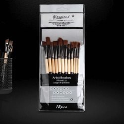 Giorgione Artist Mix Brush Set Of 12