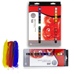 Daler Rowney Simply Oil Paint Set – 12ml Tubes