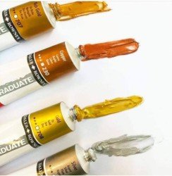 Daler Rowney Graduate Metallic Oil Paint Tube 38ml