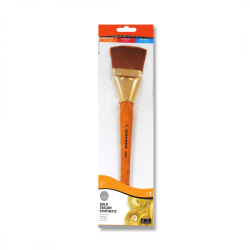 Daler Rowney Simply Gold Taklon Synthetic Hairs Mega Flat Paint Brush