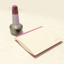 Crystal Stamp Pad With Refill Ink