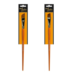 Mont Marte Artist Taklon Brush - Angle