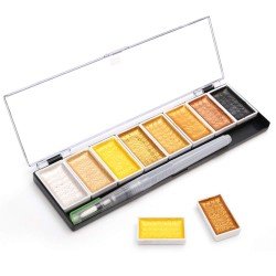 Superior Metallic Watercolor Paint 8 Starry Colors