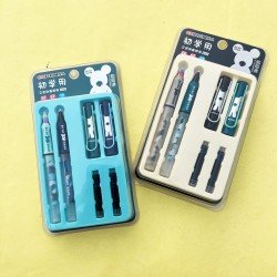 Bear Style Fountain Pen Set With Refill