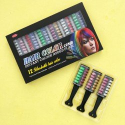 Dual Color Hair Chalk Comb