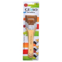 Keep Smiling Gesso Brush Set of 3