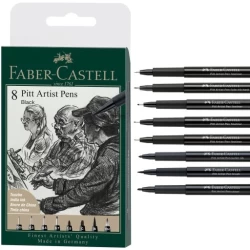 Potentate Fineliner drawing Pens - 8 Pack