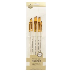 Keep Smiling Angular Brush Set Of 5