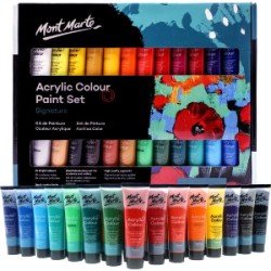 Mont Marte Acrylic Paints Signature Set 36 X36ml
