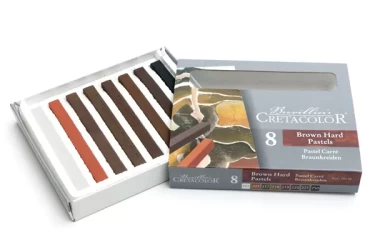 Cretacolor Brown Hard Pastel Set of 8 Pcs