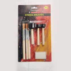 Chivalry Stencil Brush Set of 7