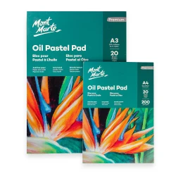 Mont Marte Premium Oil Pastel Pad 200gsm 20sheets