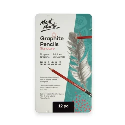 Mont Marte Graphite Pencils 12pc