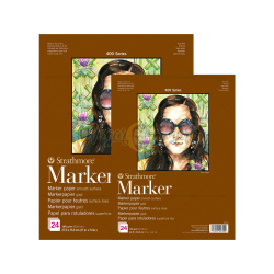 Strathmore Series 400 Marker Pad Natural White 190gsm