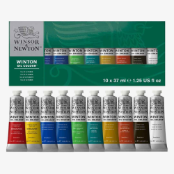 Winsor & Newton Oil Colour 37ml Set Of 10