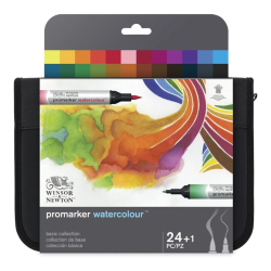 Winsor & Newton Promarker Watercolor Markers Set of 24