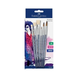 Faber Castell Blistercard Paint Brush Set of 6