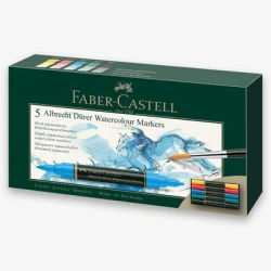 Faber Castell Albrecht Durer Watercolour Markers Set Of 5