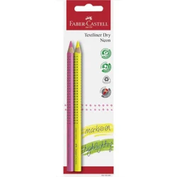 Faber Castell Grip Jumbo Neon Highlighter 2pcs