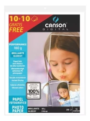 Canson Everyday Digital Photo Gloss Paper A4 - 200gsm 20 Sheets